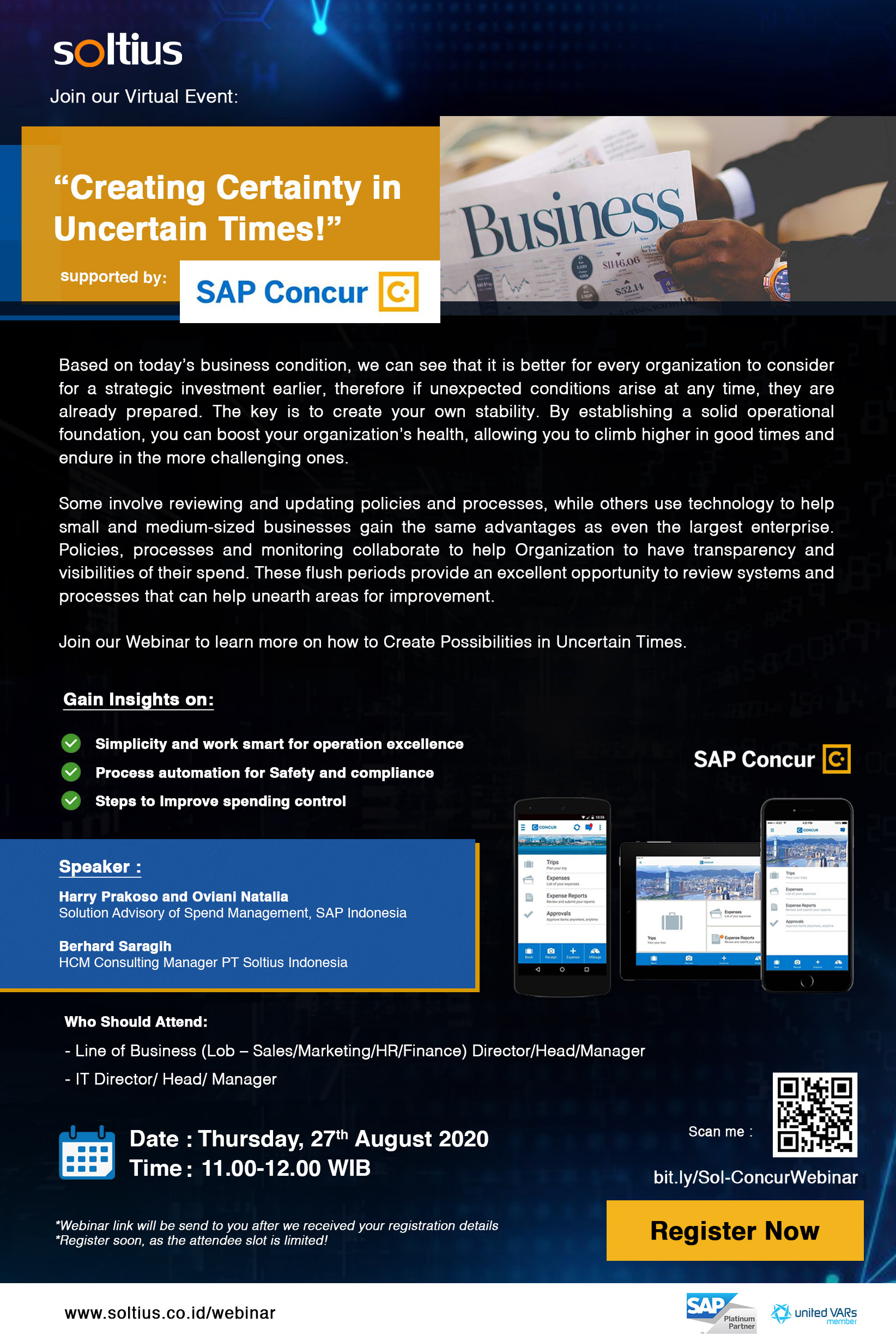 SAP CONCUR SOLTIUS INDONESIA